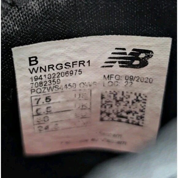 New Balance Size 7.5 Nergize Sport V1 Leopard Print Sneakers Athletic Shoes - Picture 8 of 8